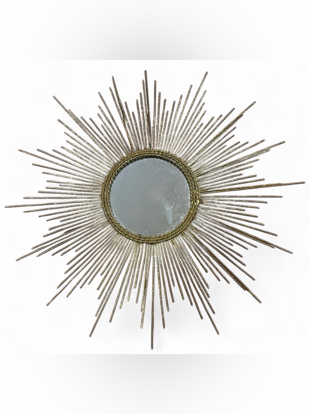 2013 Pier 1 Imports Mid Century Modern Sty Starburst Sunburst Atomic Wall Mirror